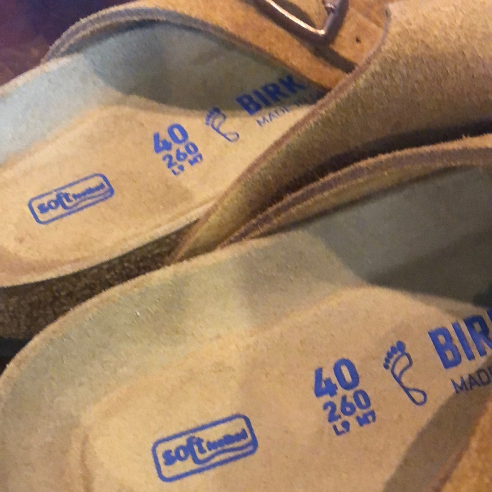 Birkenstock Zurich mink suede 9 medium new - Picture 7 of 7